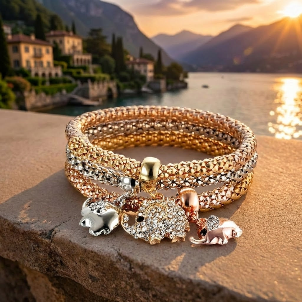 Pulsera Talismán Tri-Tone Milano Edition