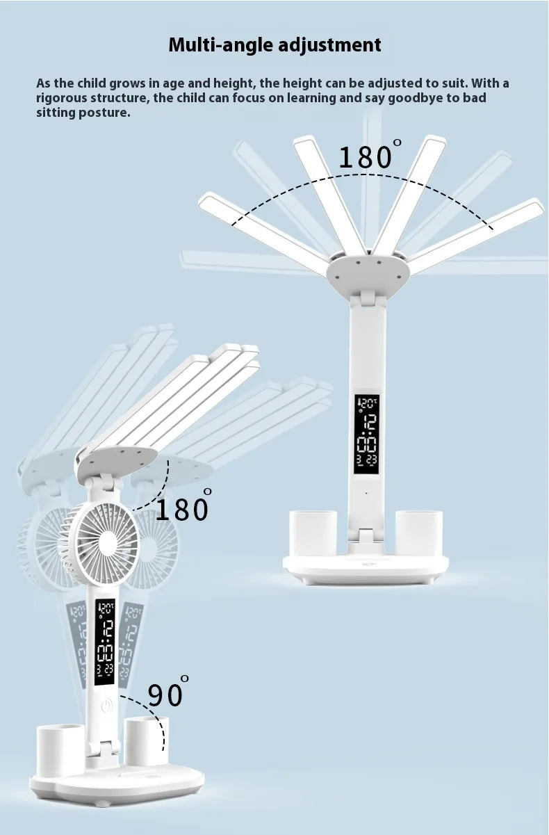 Lámpara de Mesa LED Multifunción 3en1