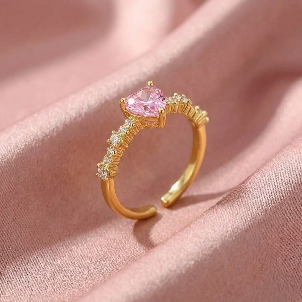 Anillo Pink Heart