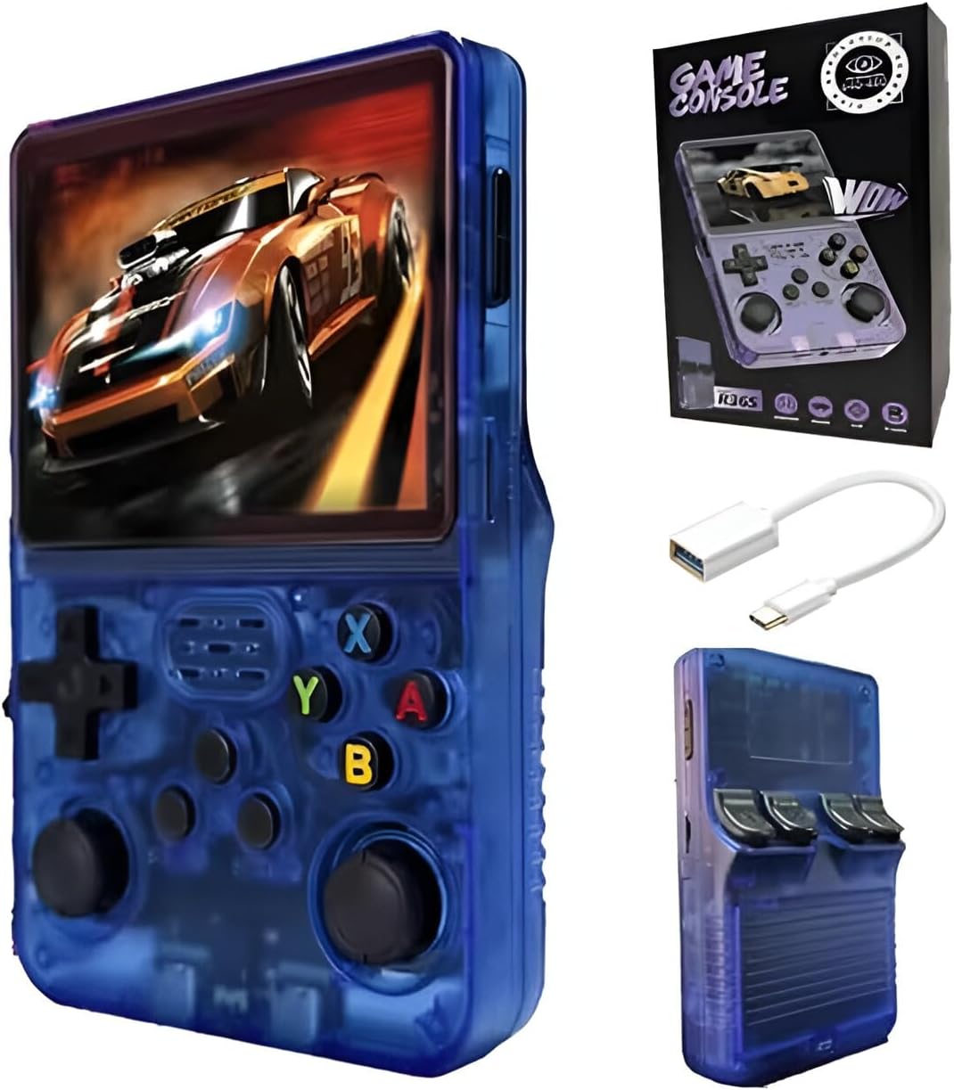 Consola de Juegos Retro Portátil - Versión 2025- Juegos de PS1, PSP, N64, NDS, SuperN, GameB, GBA, NeoG, etc.
