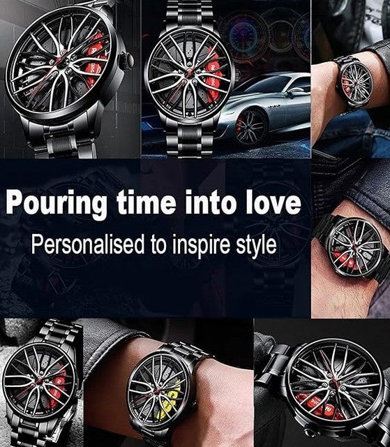 Reloj Deportivo Rueda Automóvil