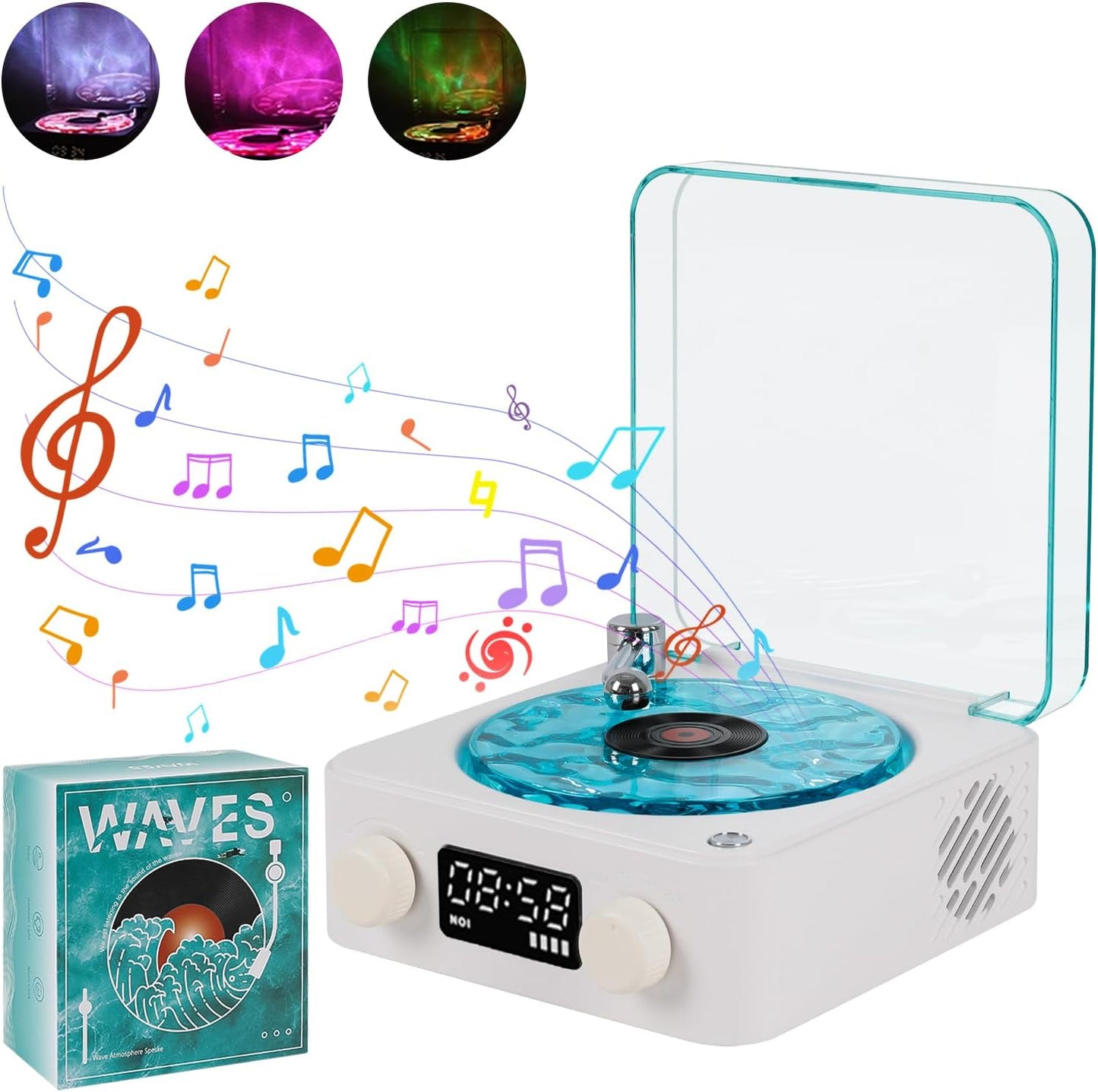 Reproductor de Vinilo Wave