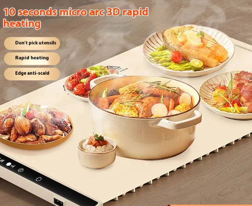 Calentador De Platos Para El Hogar Inteligente Con Conservación Del Calor Multifunción