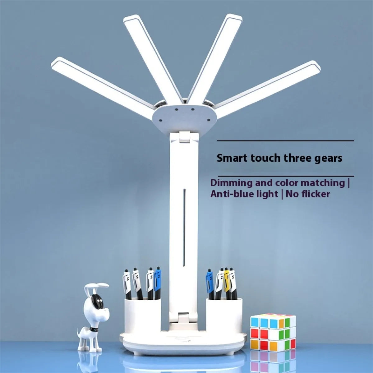 Lámpara de Mesa LED Multifunción 3en1