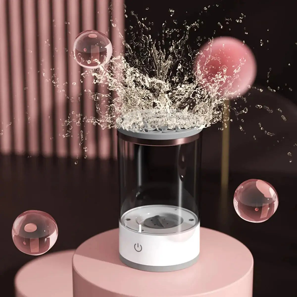 Limpiador Automático de Brochas de Maquillaje