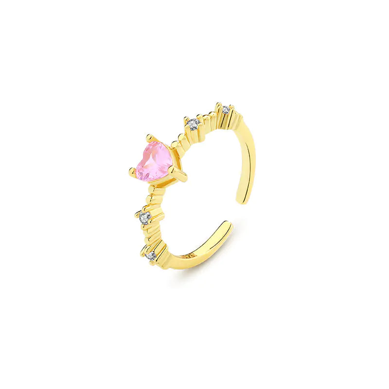 Anillo de Amor de Zirconia en Plata de Ley para Mujer