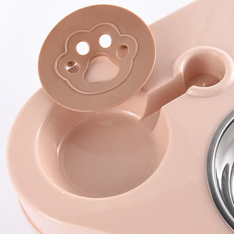 Cuenco 3-en-1 para Mascotas con Alimentador Automático