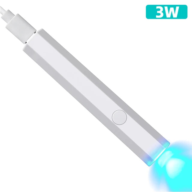 Mini Lámpara LED UV Portátil para Uñas