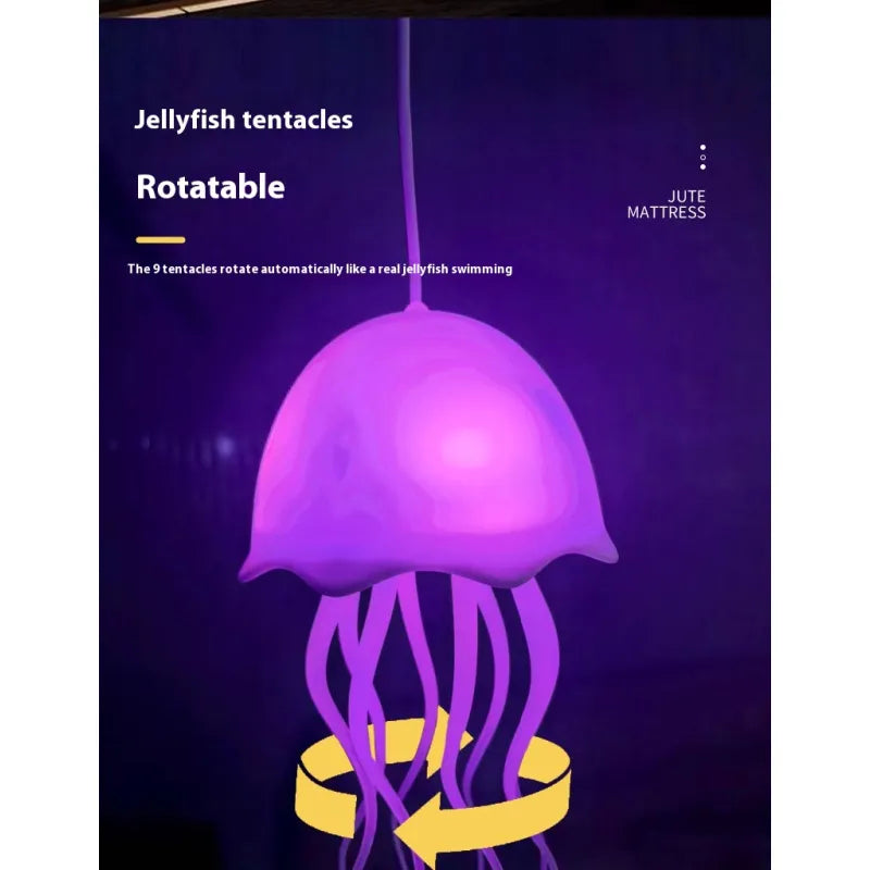 Lámpara de Medusa - USB Colorida Controlada por Voz