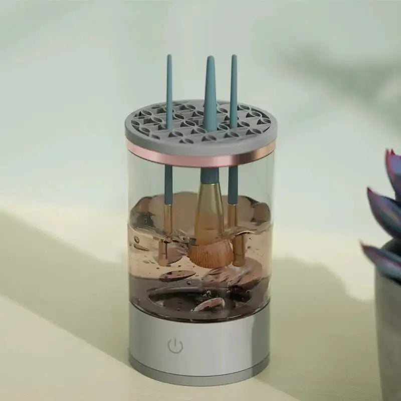 Limpiador Automático de Brochas de Maquillaje