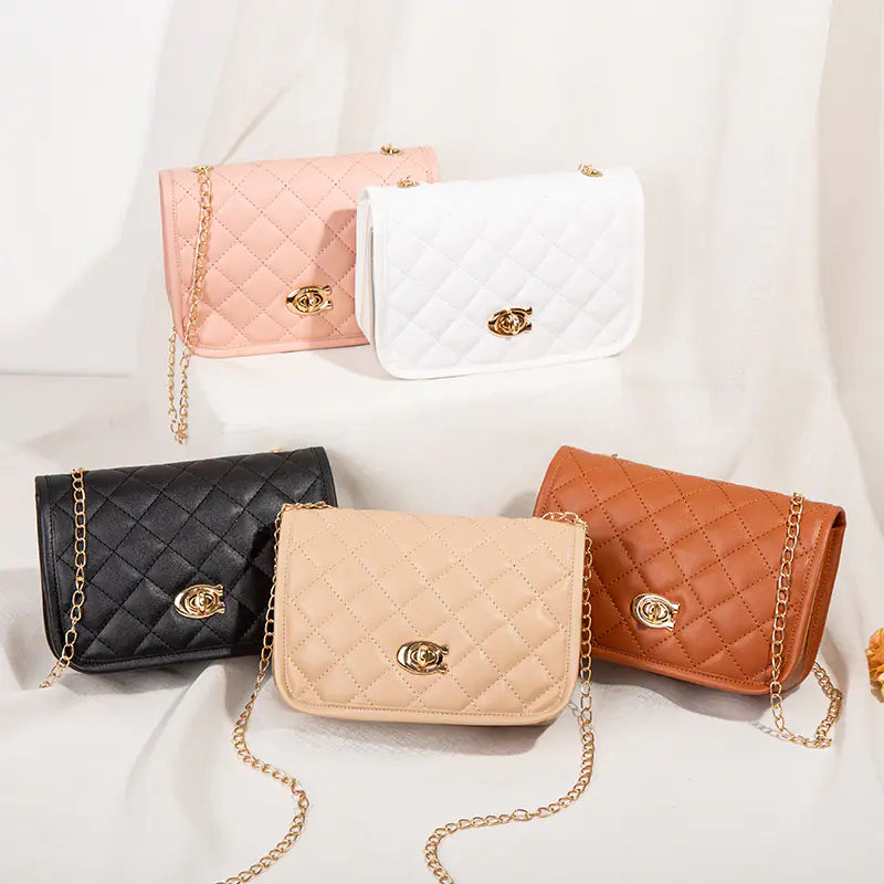 Bolso bandolera bordado de diseño de lujo para mujer