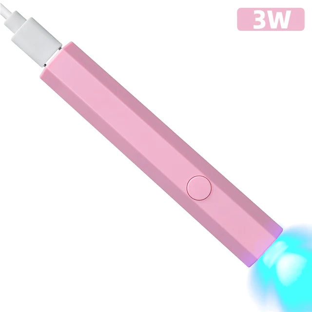 Mini Lámpara LED UV Portátil para Uñas