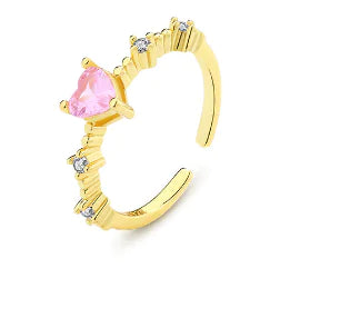 Anillo de Amor de Zirconia en Plata de Ley para Mujer