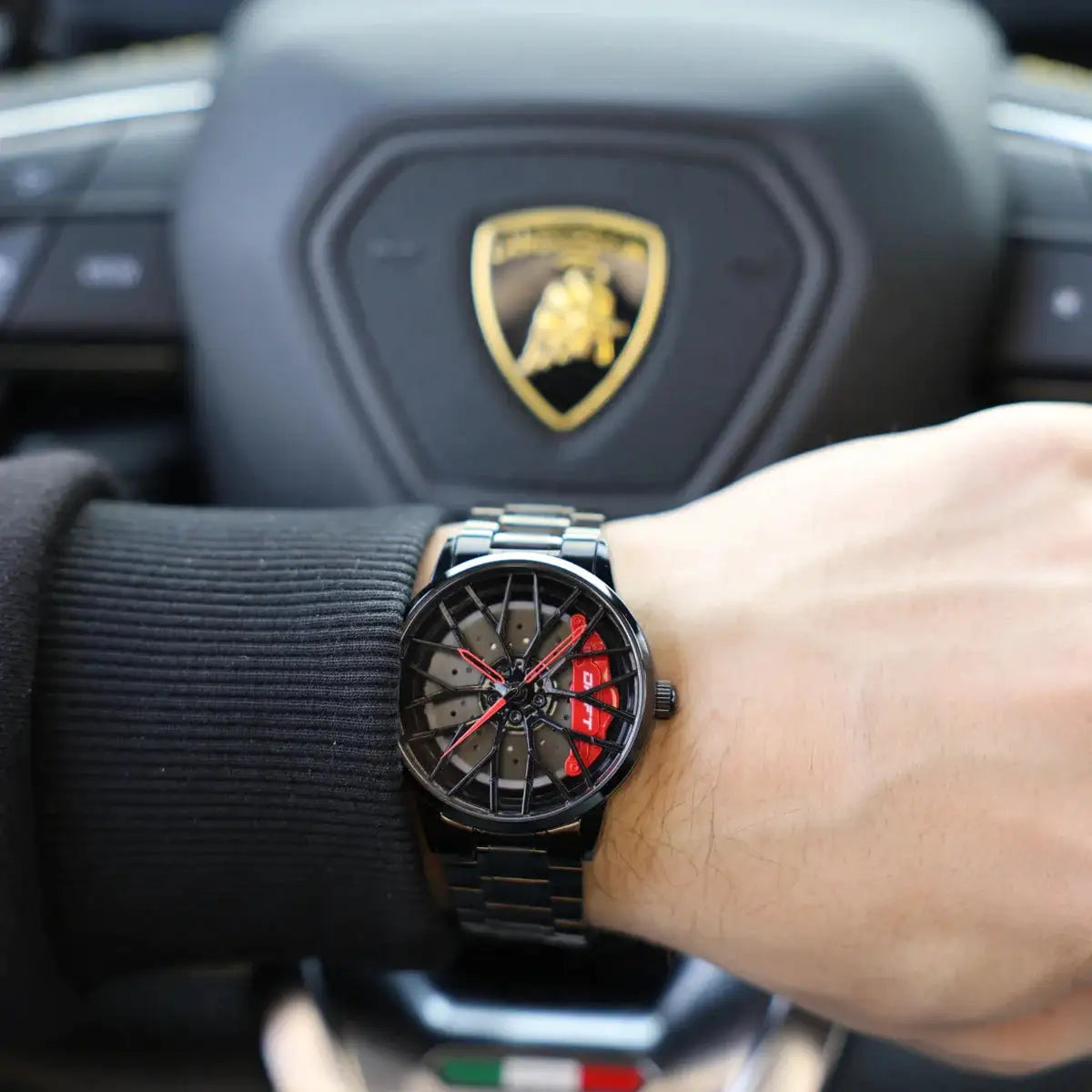 Reloj Deportivo Rueda Automóvil