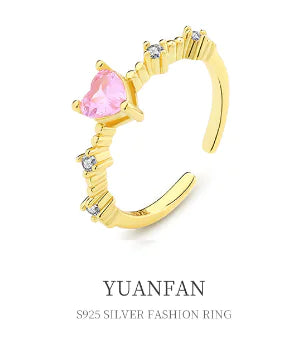 Anillo de Amor de Zirconia en Plata de Ley para Mujer