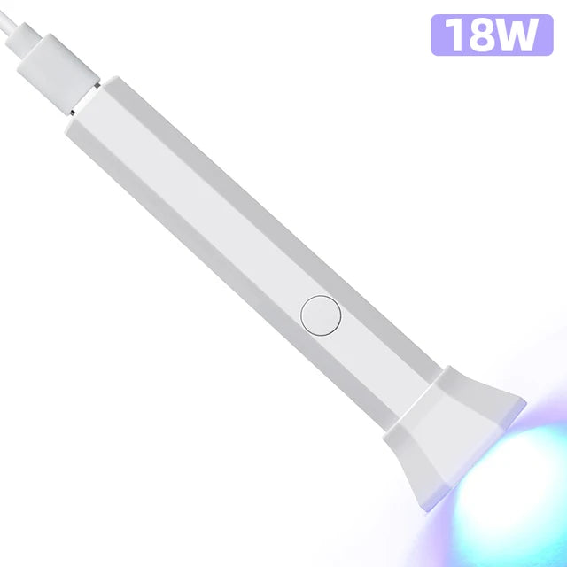 Mini Lámpara LED UV Portátil para Uñas