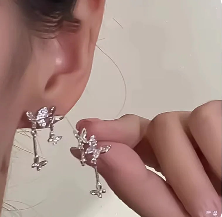Pendientes de Lazo de Circonita