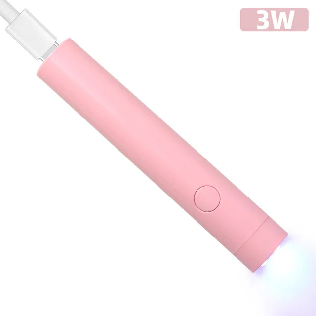 Mini Lámpara LED UV Portátil para Uñas