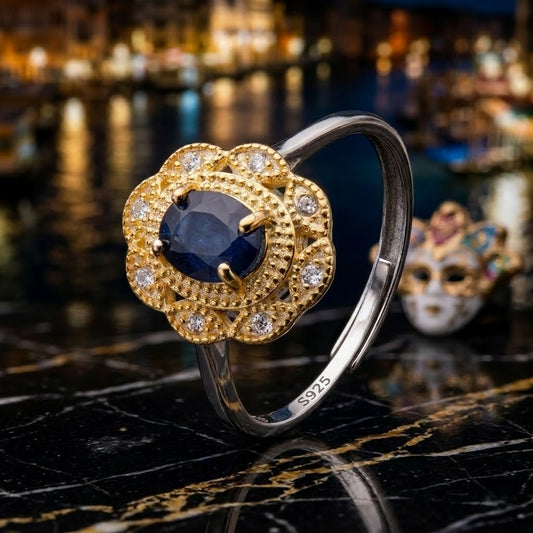 Anillo Royal Sapphire Notte Veneziana Exclusive