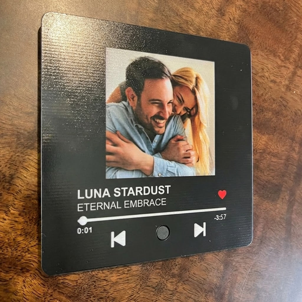 Imán de Refrigerador con Música Personalizado