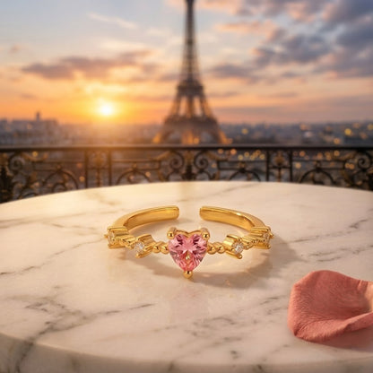 Anillo Pink Heart Élysée Heritage