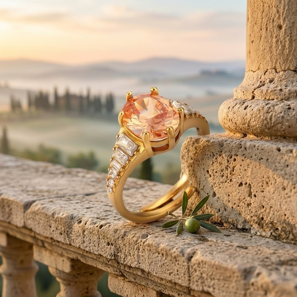 Anillo Oval Royal Medici Collection