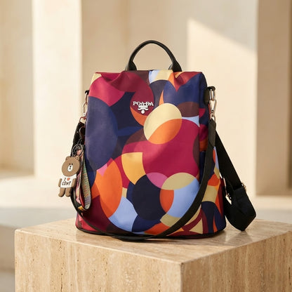 Mochila Impermeable Antirrobo para Mujer Oxford