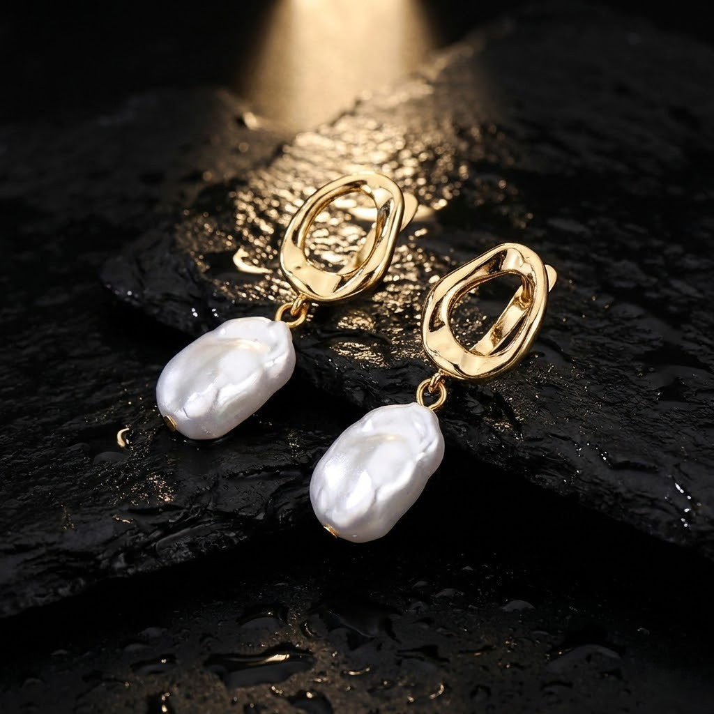 Aretes de Perlas Seoul Glow