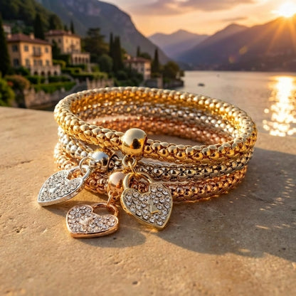 Pulsera Talismán Tri-Tone Milano Edition