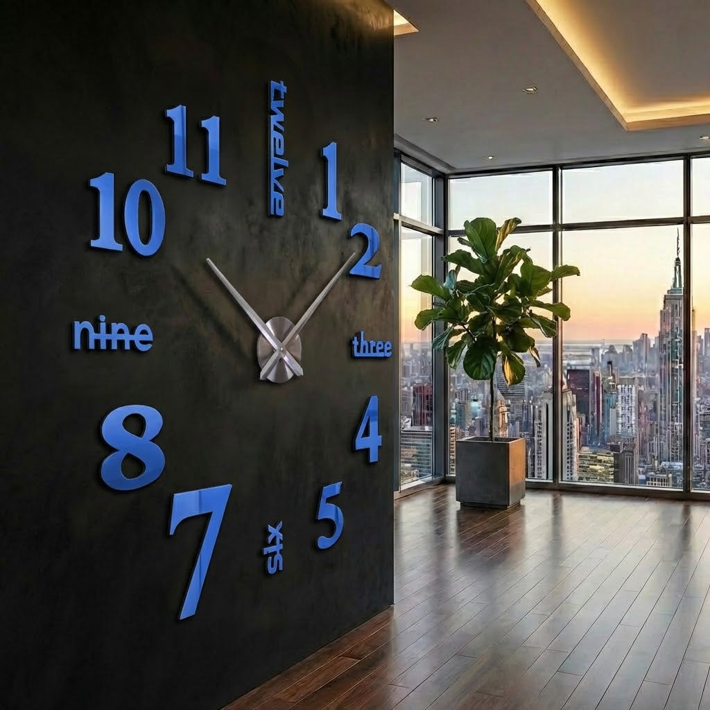 Reloj de Pared Infinity Skyline Edition