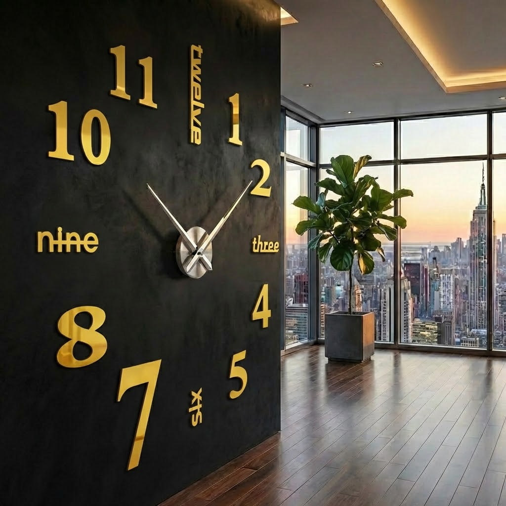 Reloj de Pared Infinity Skyline Edition