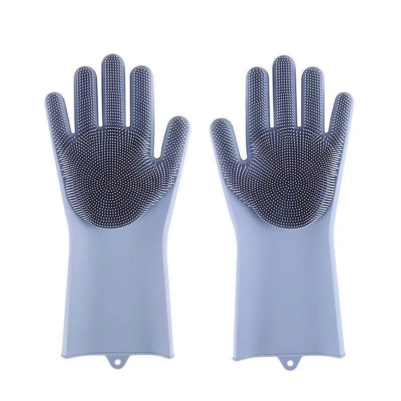 Guantes Mágicos de Silicona para Lavar Platos