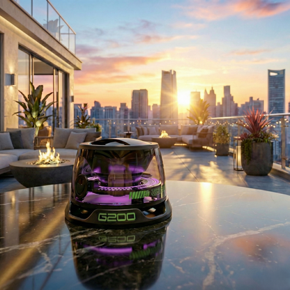 Mini Altavoz Magnético con Iluminación