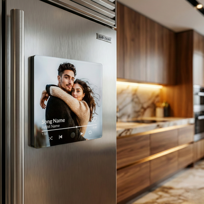 Imán de Refrigerador con Música Personalizado