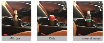 Portavasos para coche eléctrico 2 en 1