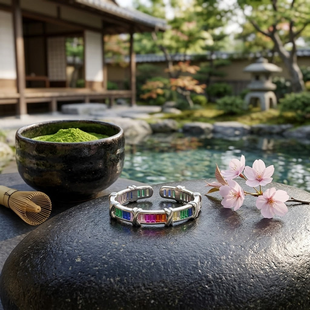 Anillo Rainbow Love Sakura Bloom