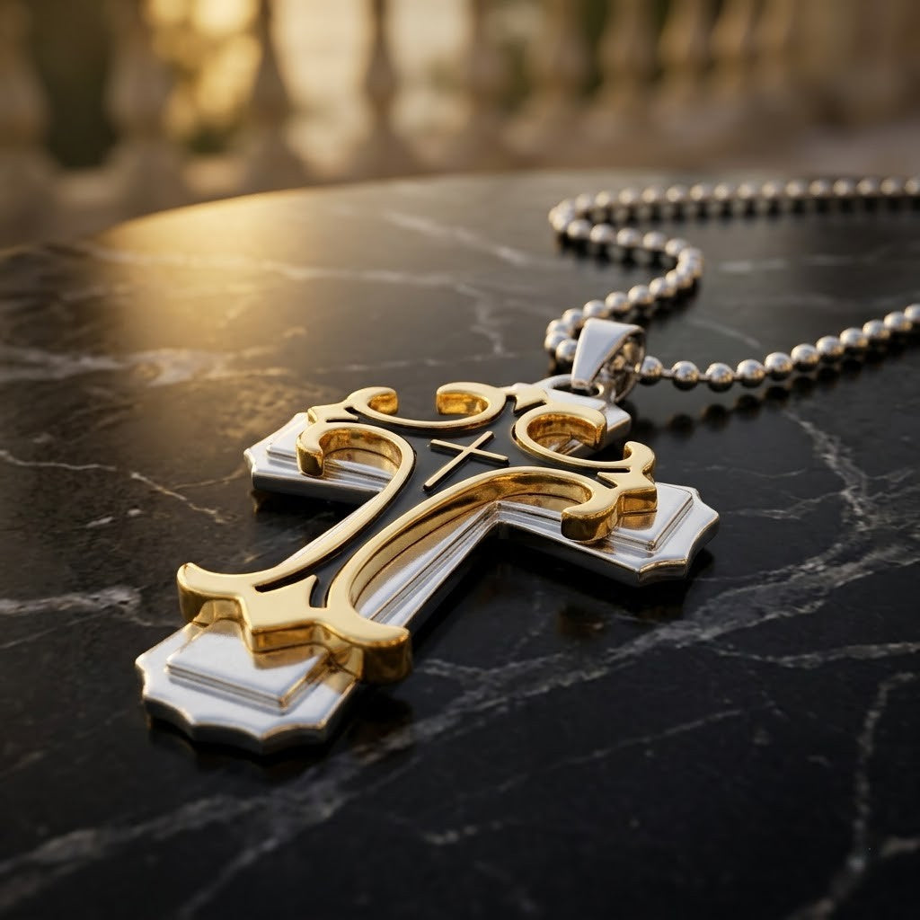 Collar Sacred Shine Urban Cross