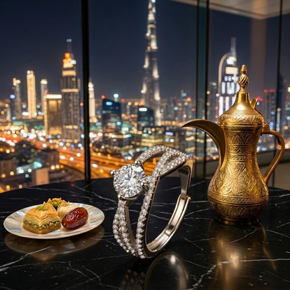 Anillo Starlight Pavé Arabian Luxe