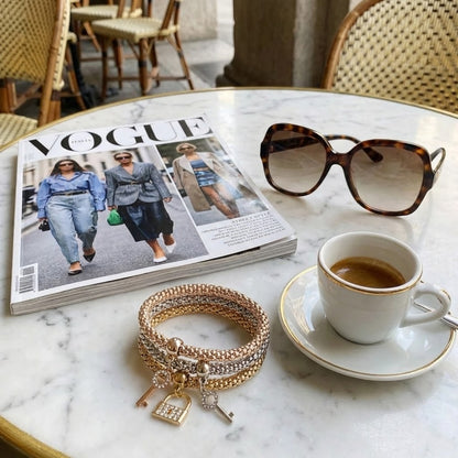 Pulsera Talismán Tri-Tone Milano Edition