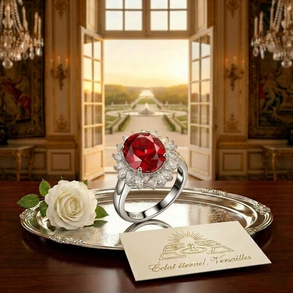 Anillo Vintage Halo Royal Châteaux