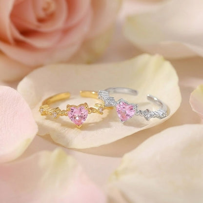 Anillo Pink Heart