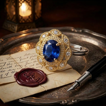 Anillo Royal Sapphire Notte Veneziana Exclusive