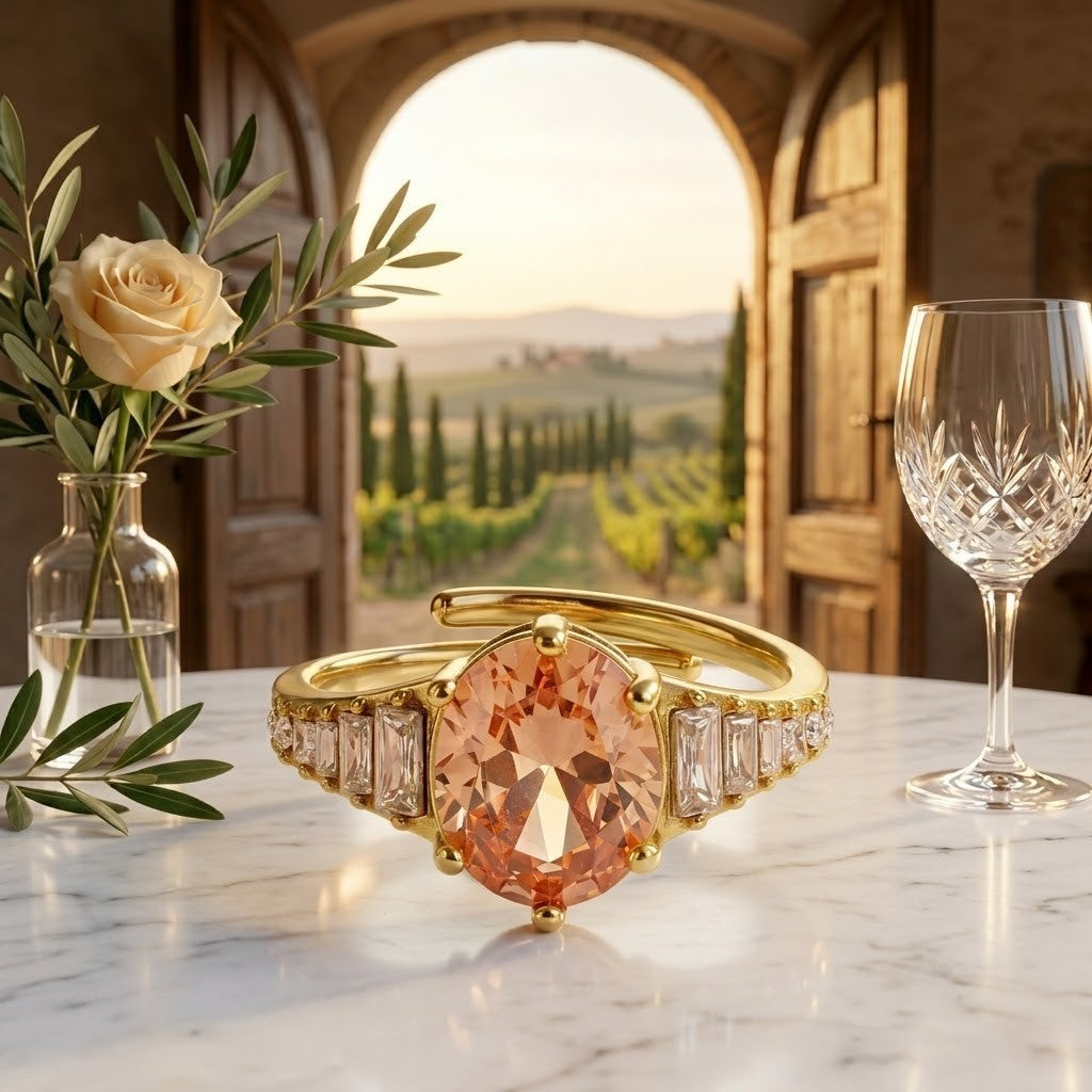 Anillo Oval Royal Medici Collection