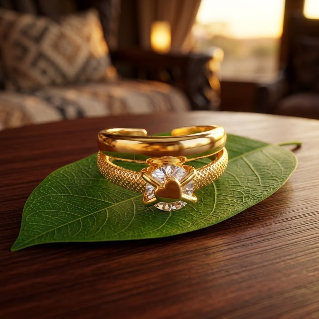 Anillo Pure Heart Gold Collection