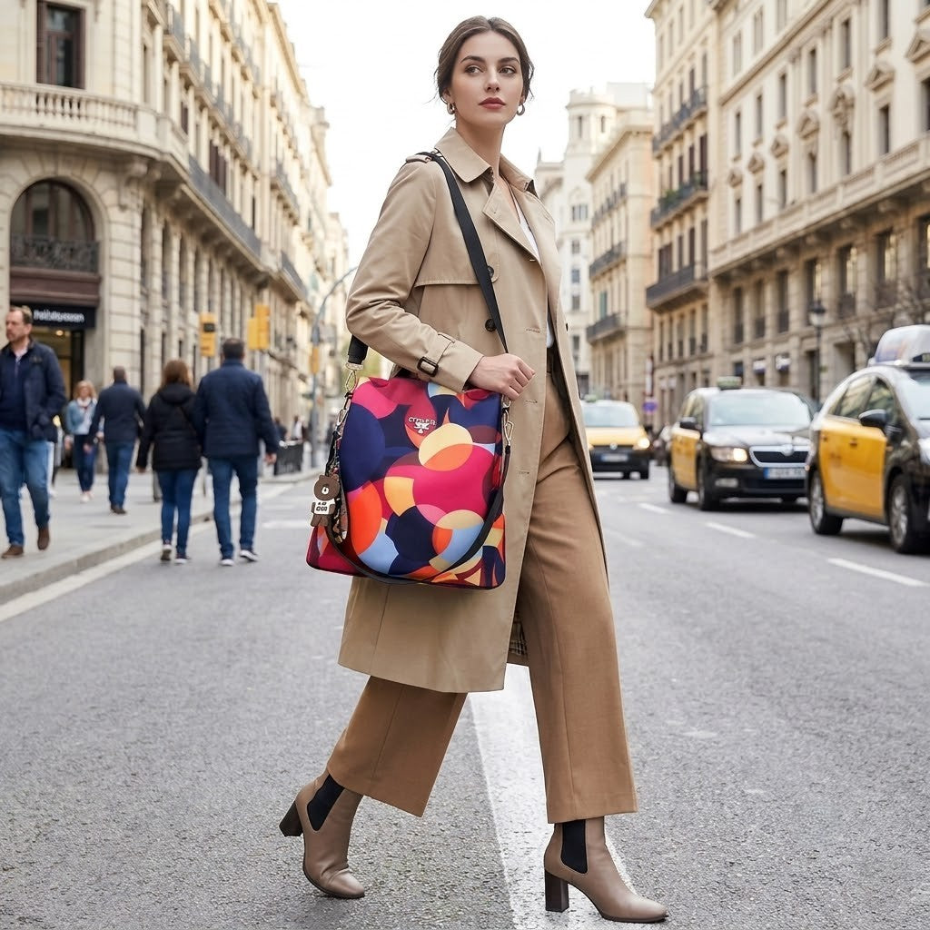 Mochila Impermeable Antirrobo para Mujer Oxford