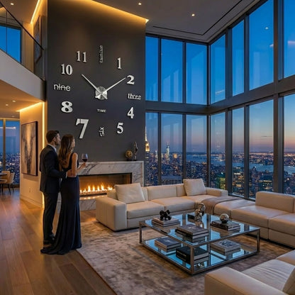 Reloj de Pared Infinity Skyline Edition