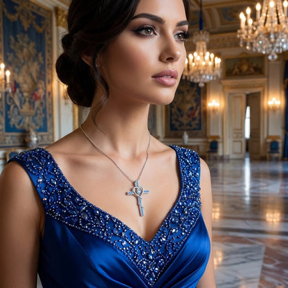 Collar Deep Blue Royal Colección Vintage Gala