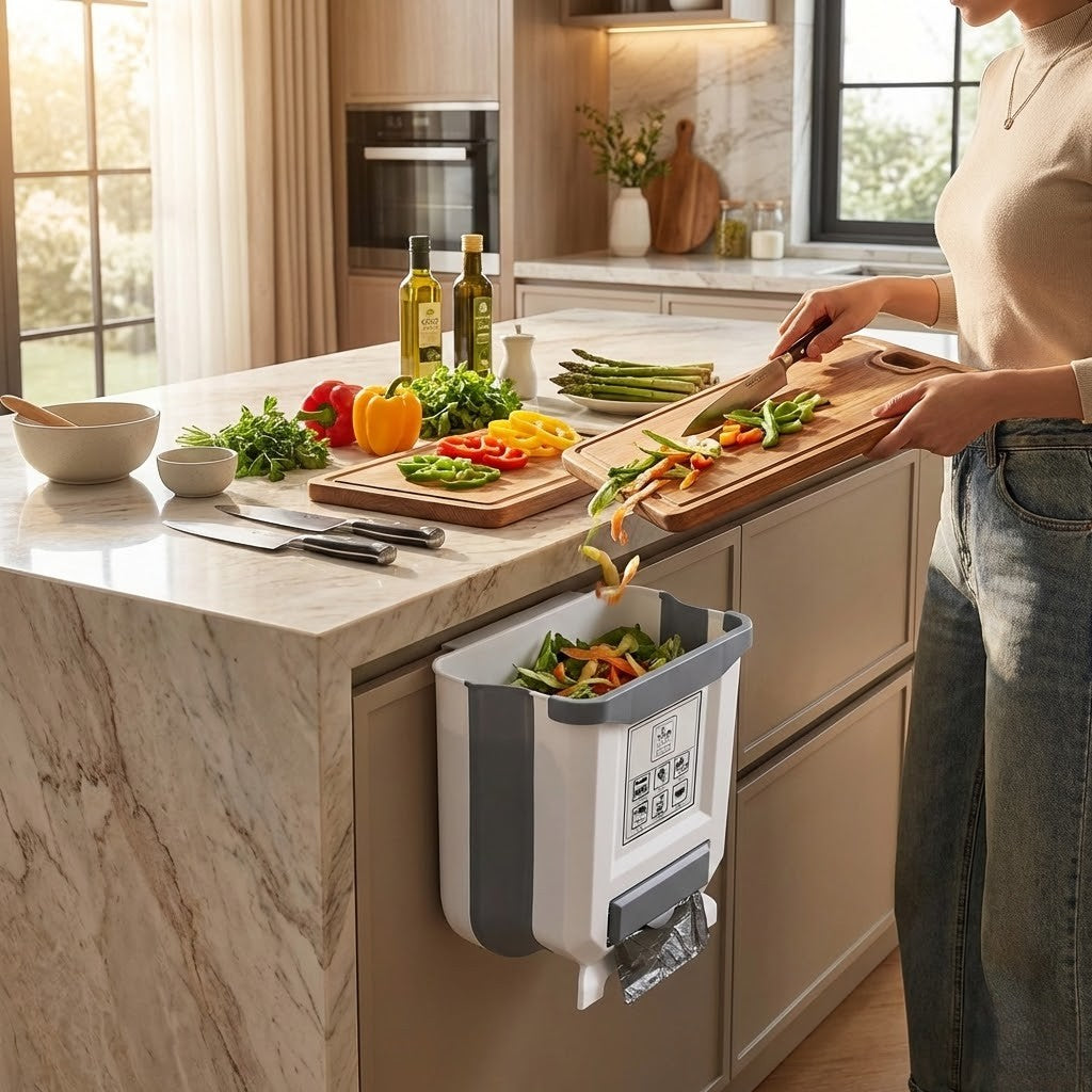 Cubo de Basura Plegable FlexiSpace Pro