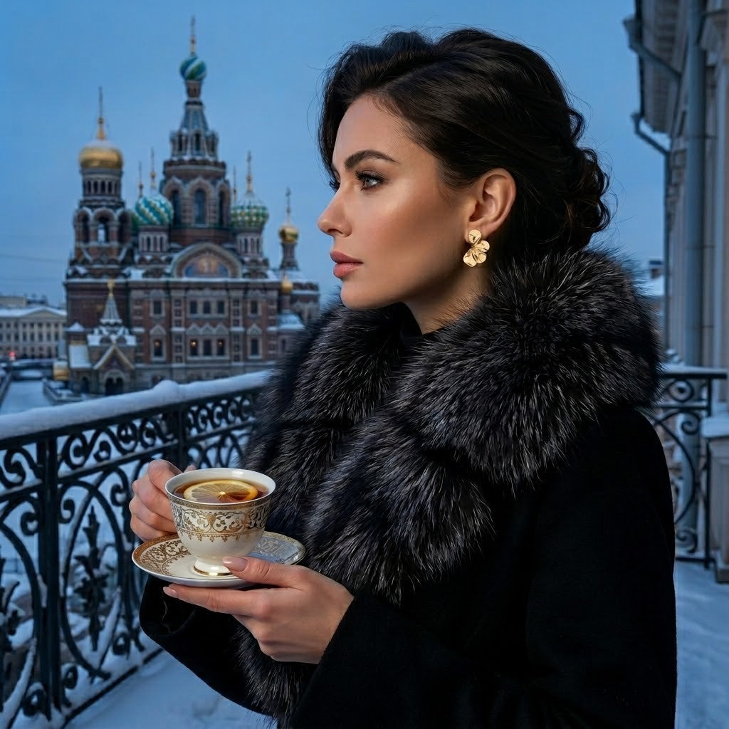 Aretes Winter Palace Bloom