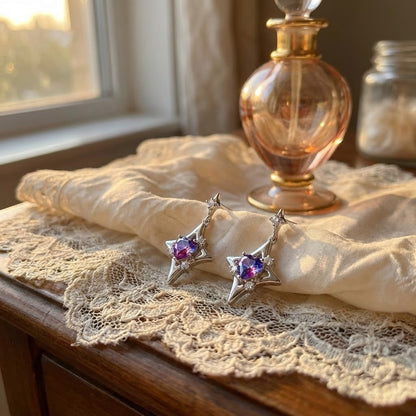 Pendientes Stellar Venice Midnight Mystery